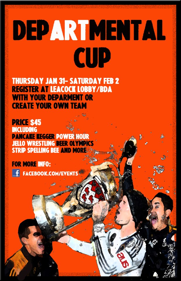 departmental cup poster